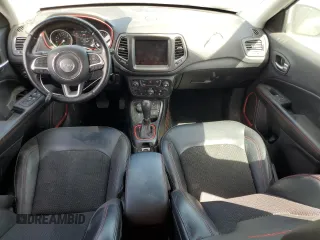 2019 Jeep Compass Trailhawk with VIN 3C4NJDDB4KT790351, listed as a Copart auction lot 48588285 with 67,417 mi miles and Salvage Title. Bid and sale history available at DreamBid. Image 8.