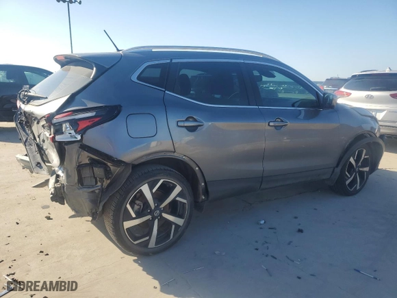 2022 Nissan Rogue Sport SL with VIN JN1BJ1CV9NW352262, listed as a Copart auction lot 87414404 with 23,344 mi miles and Salvage Title. Bid and sale history available at carsss.com. Image 3.
