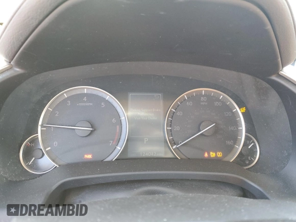 2022 Lexus RX 350 with VIN 2T2HZMDA7NC322095, listed as a Copart auction lot 49484325 with 124,042 mi miles and Salvage Title. Bid and sale history available at DreamBid. Image 9.