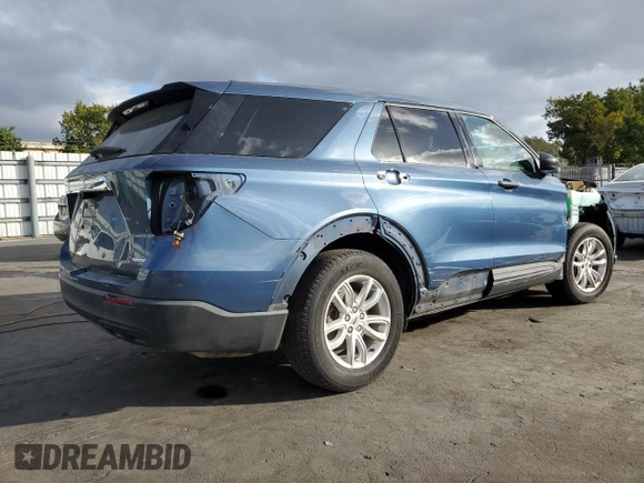 2020 Ford Explorer with VIN 1FMSK7BHXLGB12519, listed as a Copart auction lot 84859134 with 138,348 mi miles and Non Repairable. Bid and sale history available at carsss.com. Image 3.