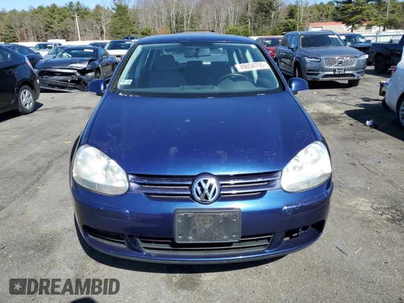 2007 Volkswagen Rabbit with VIN WVWCS71K37W208669, listed as a Copart auction lot 49654755 with 27,459 mi miles and Clean title. Bid and sale history available at DreamBid. Image 5.