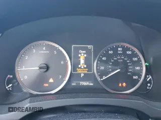 2020 Lexus IS 300 z VIN JTHDA1D28L5107545, wystawiony jako Copart lot #63465345 z przebiegiem 77 069 mil mil oraz Szkoda całkowita • Salvage title. Historia ofert i sprzedaży dostępna na DreamBid. Obrazek 9.
