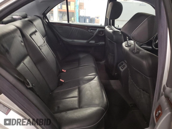 2001 Mercedes-Benz E 320/430 4 Matic with VIN WDBJF83J31X057905, listed as a Copart auction lot 50656425 with 155,217 mi miles and Salvage Title. Bid and sale history available at DreamBid. Image 10.