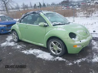 2005 Volkswagen Beetle GLS with VIN 3VWCD31Y35M311110, listed as a IAAI auction lot 41407141 with 110,135 mi miles and . Bid and sale history available at DreamBid. Image 1.