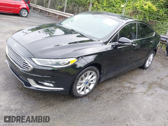 2017 Ford Fusion SE with VIN 3FA6P0HD1HR292109, listed as a IAAI auction lot 42190710 with 107,835 mi miles and . Bid and sale history available at DreamBid. Image 2.