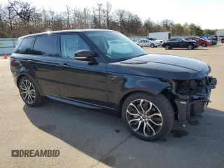 2022 Land Rover Range Rover Sport HSE Silver Edition with VIN SALWR2SU7NA235503, listed as a Copart auction lot 53357875 with 4,419 mi miles and Salvage title. Bid and sale history available at DreamBid. Image 4.