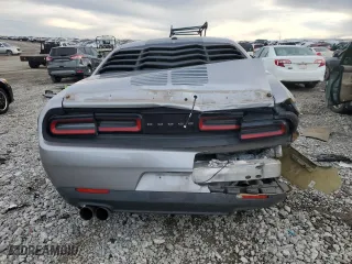 2017 Dodge Challenger SXT with VIN 2C3CDZAG9HH640351, listed as a Copart auction lot 46118655 with 128,213 mi miles and Salvage Title. Bid and sale history available at carsss.com. Image 6.