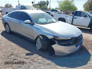 2024 Honda Accord LX z VIN 1HGCY1F21RA081393, wystawiony jako IAAI lot #41745327 z przebiegiem 7714 mil mil oraz . Historia ofert i sprzedaży dostępna na DreamBid. Obrazek 1.
