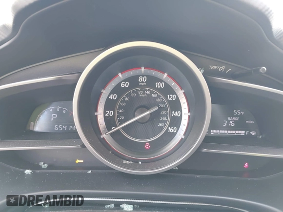 2016 Mazda 3 i Sport with VIN 3MZBM1K73GM245859, listed as a IAAI auction lot 41378710 with 65,414 mi miles and . Bid and sale history available at DreamBid. Image 7.