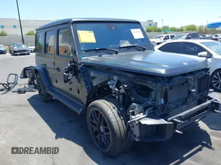 2019 Mercedes-Benz G 63 AMG z VIN WDCYC7HJ1KX318942, wystawiony jako IAAI lot #42278566 z przebiegiem 38 974 mil mil oraz . Historia ofert i sprzedaży dostępna na DreamBid. Obrazek 1.