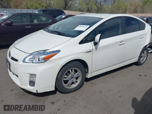 2011 Toyota Prius I with VIN JTDKN3DU1B5327022, listed as a IAAI auction lot 42023631 with 255,638 mi miles and . Bid and sale history available at DreamBid. Image 16.