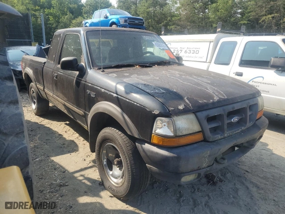 1998 Ford Ranger XL with VIN 1FTZR15X3WTA23658, listed as a Copart auction lot 63882824 with 227,406 mi miles and Non Repairable. Bid and sale history available at carsss.com. Image 4.