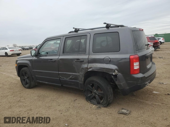 2014 Jeep Patriot Altitude with VIN 1C4NJPBA4ED911496, listed as a Copart auction lot 52390435 with 125,114 mi miles and Salvage Title. Bid and sale history available at DreamBid. Image 2.
