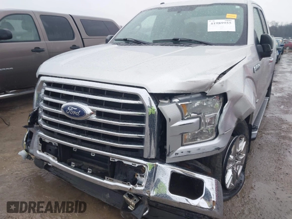 2016 Ford F-150 XLT with VIN 1FTEX1EP7GFA52018, listed as a IAAI auction lot 41989955 with 121,867 mi miles. Bid and sale history available at carsss.com. Image 6.