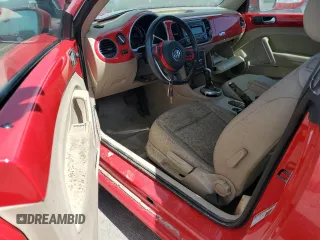 2014 Volkswagen Beetle 2.5L with VIN 3VWJX7AT4EM607425, listed as a Copart auction lot 75714654 with Not provided miles and Non repairable. Bid and sale history available at DreamBid. Image 8.