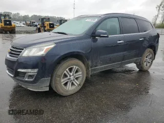 2017 Chevrolet Traverse LT with VIN 1GNKRHKD3HJ143938, listed as a Copart auction lot 51129285 with 92,187 mi miles and Salvage Title. Bid and sale history available at DreamBid. Image 1.