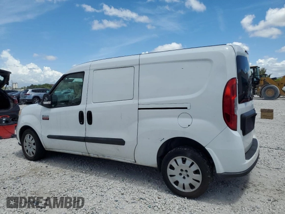 2016 Ram ProMaster City Cargo Tradesman SLT with VIN ZFBERFBT3G6B95966, listed as a Copart auction lot 60755725 with Not provided miles and Salvage title. Bid and sale history available at DreamBid. Image 2.