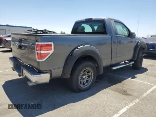 2009 Ford F-150 XL with VIN 1FTRF12W19KB98117, listed as a Copart auction lot 57605325 with 138,965 mi miles and Salvage title. Bid and sale history available at DreamBid. Image 3.