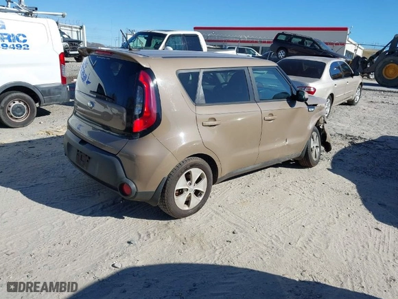 2016 Kia Soul with VIN KNDJN2A29G7296235, listed as a IAAI auction lot 41668894 with 196,784 mi miles. Bid and sale history available at carsss.com. Image 4.