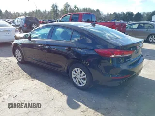 2017 Hyundai Elantra SE with VIN 5NPD74LF9HH111584, listed as a IAAI auction lot 41081194 with 89,823 mi miles and . Bid and sale history available at DreamBid. Image 3.