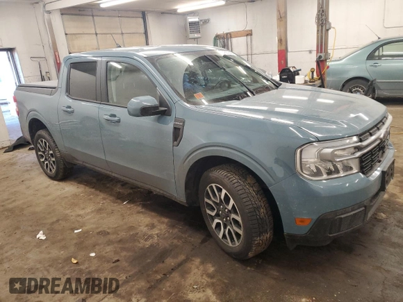 2022 Ford Maverick XL with VIN 3FTTW8E31NRA28314, listed as a Copart auction lot 43552355 with 50,006 mi miles and Salvage Title. Bid and sale history available at DreamBid. Image 4.