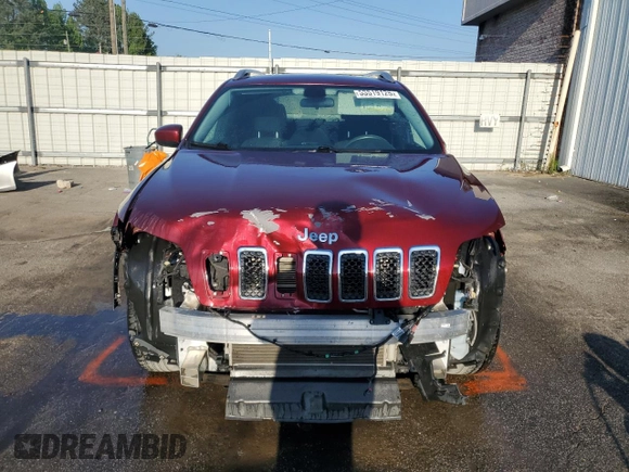 2020 Jeep Cherokee Latitude with VIN 1C4PJMCB1LD615721, listed as a Copart auction lot 53519125 with 98,668 mi miles and Salvage title. Bid and sale history available at DreamBid. Image 5.