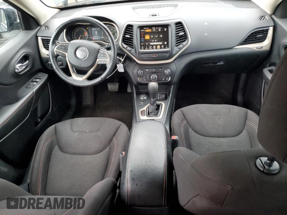 2016 Jeep Cherokee Altitude with VIN 1C4PJMCB0GW348615, listed as a Copart auction lot 61194105 with 124,840 mi miles and Salvage title. Bid and sale history available at DreamBid. Image 8.