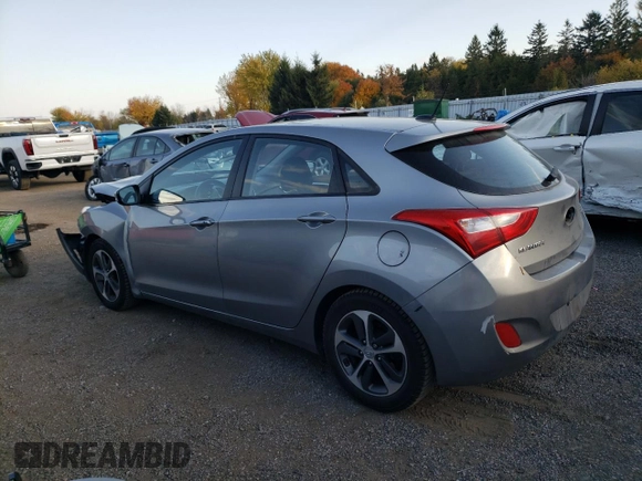 2016 Hyundai Elantra GT with VIN KMHD35LH0GU271128, listed as a Copart auction lot 76680454 with 130,536 mi miles and Salvage Title. Bid and sale history available at carsss.com. Image 2.