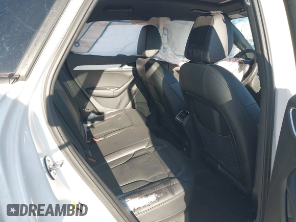 2017 Audi Q3 Premium with VIN WA1ECCFS9HR017842, listed as a IAAI auction lot 41400330 with 106,884 mi miles. Bid and sale history available at carsss.com. Image 8.
