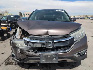 2015 Honda CR-V EX-L with VIN 2HKRM4H75FH669400, listed as a Copart auction lot 53354525 with 184,372 mi miles and Salvage Title. Bid and sale history available at carsss.com. Image 5.