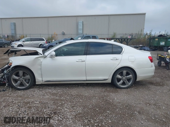 2008 Lexus GS 350 with VIN JTHBE96S380038307, listed as a IAAI auction lot 40749716 with 132,890 mi miles. Bid and sale history available at carsss.com. Image 14.