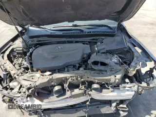2019 Acura TLX Advance with VIN 19UUB2F8XKA007332, listed as a Copart auction lot 61984505 with 123,542 mi miles and Salvage title. Bid and sale history available at DreamBid. Image 11.