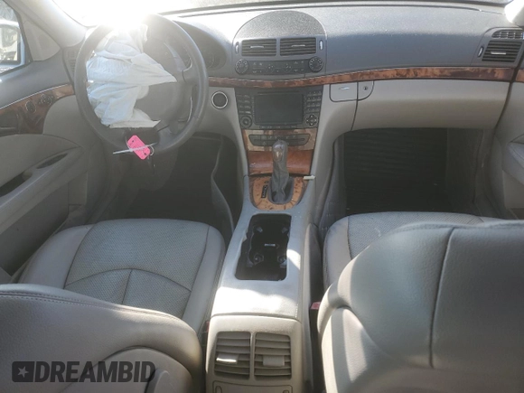 2005 Mercedes-Benz E 320 with VIN WDBUH65J45A674862, listed as a Copart auction lot 89206765 with 231,291 mi miles and Salvage Title. Bid and sale history available at DreamBid. Image 8.