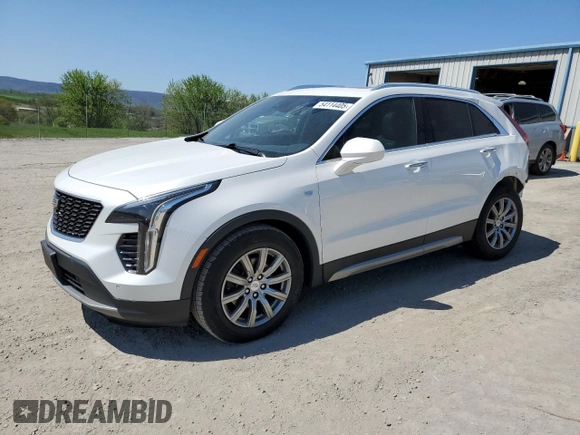 2020 Cadillac XT4 FWD Premium Luxury with VIN 1GYFZCR41LF036945, listed as a Copart auction lot 54114405 with 48,781 mi miles and Salvage title. Bid and sale history available at DreamBid. Image 1.