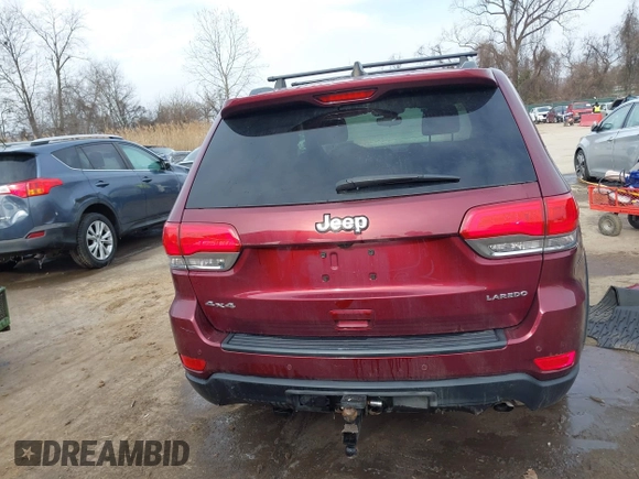 2017 Jeep Grand Cherokee Laredo with VIN 1C4RJFAG1HC844965, listed as a IAAI auction lot 41606739 with 82,144 mi miles. Bid and sale history available at carsss.com. Image 17.