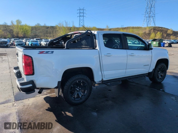 2018 Chevrolet Colorado 4WD Z71 with VIN 1GCGTDEN4J1189913, listed as a Copart auction lot 55279105 with 76,132 mi miles and Salvage title. Bid and sale history available at DreamBid. Image 3.