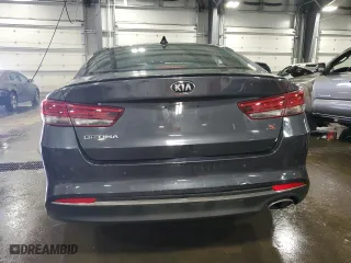 2018 Kia Optima S with VIN 5XXGT4L34JG243894, listed as a Copart auction lot 46750955 with 64,212 mi miles and Salvage Title. Bid and sale history available at carsss.com. Image 6.