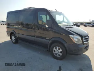 2015 Mercedes-Benz Sprinter Passenger with VIN WDZPE7CC1FP170592, listed as a Copart auction lot 71725184 with Not Provided miles and Non Repairable. Bid and sale history available at carsss.com. Image 4.
