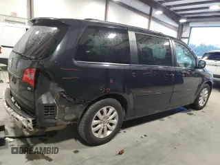 2014 Volkswagen Routan SE with VIN 2C4RVABG1ER134618, listed as a Copart auction lot 81744564 with 121,136 mi miles and Salvage title. Bid and sale history available at DreamBid. Image 3.