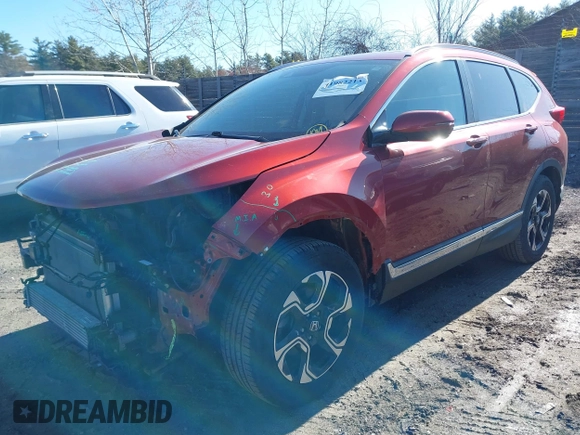 2017 Honda CR-V Touring with VIN 5J6RW2H95HL063877, listed as a IAAI auction lot 41982213 with 47,265 mi miles. Bid and sale history available at carsss.com. Image 17.
