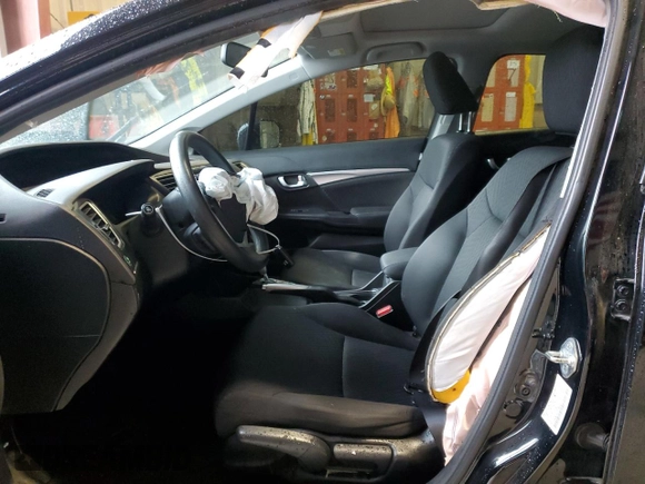 2015 Honda Civic EX with VIN 19XFB2F81FE268648, listed as a Copart auction lot 51818275 with 137,346 mi miles and Salvage Title. Bid and sale history available at carsss.com. Image 7.