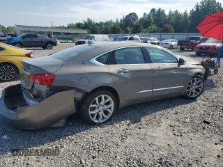 2018 Chevrolet Impala Premier z VIN 2G1125S33J9145956, wystawiony jako Copart lot #63218755 z przebiegiem Nie podano mil oraz Szkoda całkowita • Salvage title. Historia ofert i sprzedaży dostępna na DreamBid. Obrazek 3.