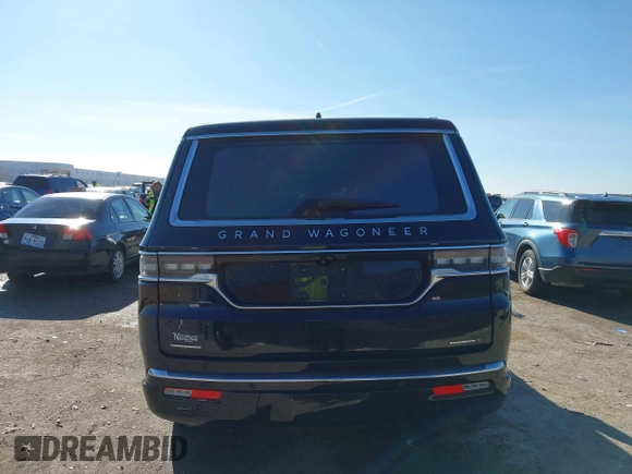 2022 Jeep Grand Wagoneer Series II with VIN 1C4SJVFJ6NS191874, listed as a IAAI auction lot 41141264 with 74,624 mi miles and . Bid and sale history available at DreamBid. Image 16.