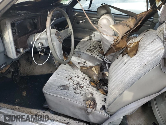 1985 Chevrolet El Camino z VIN 3GCCW80H0FS917778, wystawiony jako Copart lot #48815225 z przebiegiem Nie podano mil oraz Czysty tytuł • Clean title. Historia ofert i sprzedaży dostępna na DreamBid. Obrazek 7.