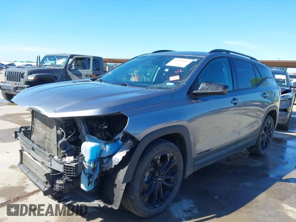 2021 GMC Terrain SLE z VIN 3GKALMEV4ML376480, wystawiony jako IAAI lot #42219837 z przebiegiem 61 595 mil mil oraz . Historia ofert i sprzedaży dostępna na DreamBid. Obrazek 21.
