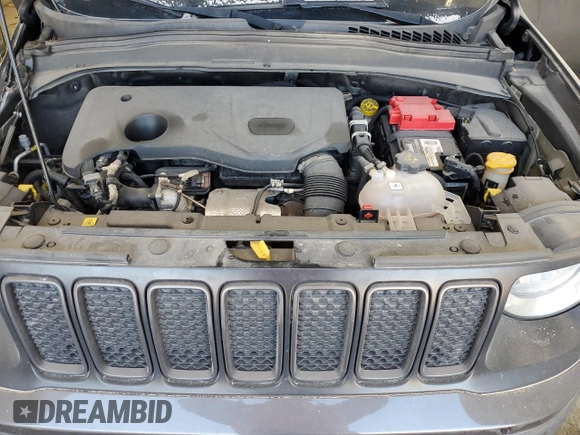 2019 Jeep Renegade Trailhawk z VIN ZACNJBC15KPJ98541, wystawiony jako Copart lot #46885945 z przebiegiem 78 416 mil mil oraz Szkoda całkowita • Salvage title. Historia ofert i sprzedaży dostępna na DreamBid. Obrazek 12.