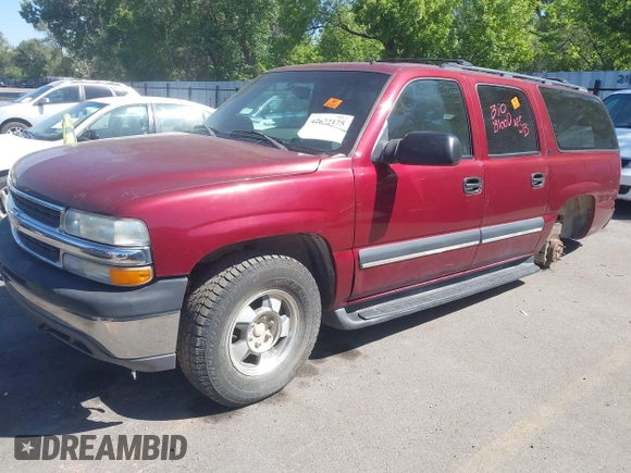 2002 Chevrolet Suburban LT with VIN 1GNFK16Z02J110518, listed as a IAAI auction lot 42672175 with Not provided miles and . Bid and sale history available at DreamBid. Image 2.