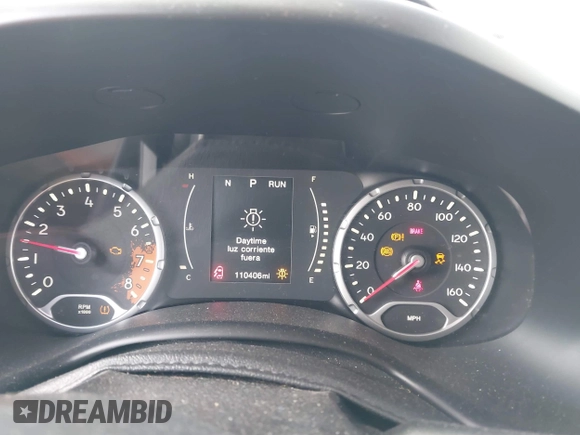 2016 Jeep Renegade Latitude with VIN ZACCJABT8GPC46743, listed as a IAAI auction lot 41752976 with 110,406 mi miles and . Bid and sale history available at DreamBid. Image 7.
