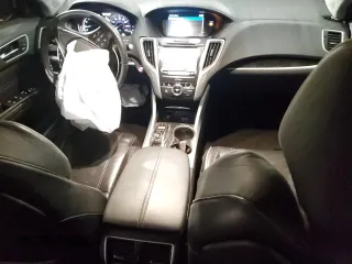 2020 Acura TLX w/Technology Pkg with VIN 19UUB2F41LA001689, listed as a Copart auction lot 41614065 with 84,736 mi miles and Salvage Title. Bid and sale history available at carsss.com. Image 8.