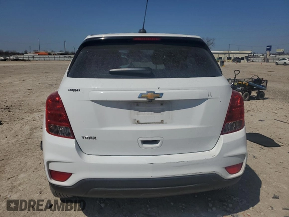 2018 Chevrolet Trax LS with VIN KL7CJKSB0JB723239, listed as a Copart auction lot 48797305 with 114,653 mi miles and Salvage Title. Bid and sale history available at carsss.com. Image 6.